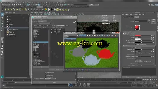 Maya多通道渲染合成技术训练视频教程 THE GNOMON WORKSHOP MULTI PASS RENDERING A的图片3