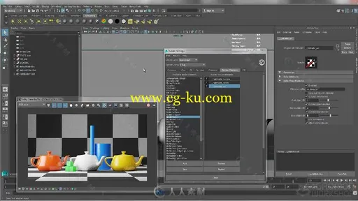 Maya多通道渲染合成技术训练视频教程 THE GNOMON WORKSHOP MULTI PASS RENDERING A的图片4