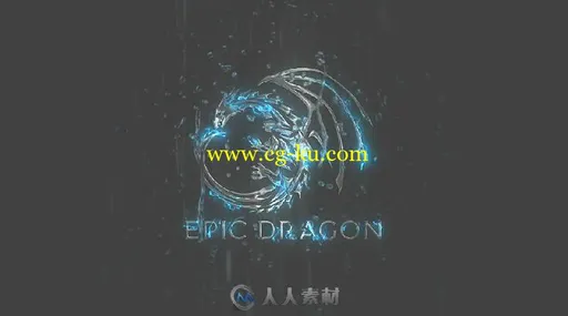 炫酷史诗粒子魔法标志LOGO演绎AE模板 Videohive Epic Logo 19578725的图片3