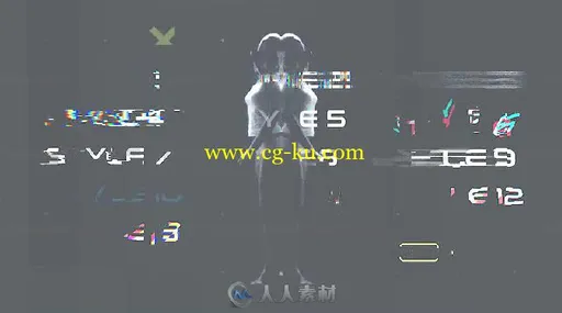 炫酷标题图片信号损坏故障失灵视频展示AE模板Videohive Text Animator 04: Motion的图片3