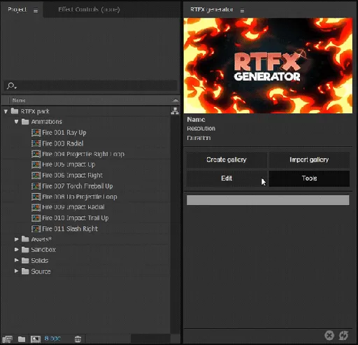 440多种炫酷三维卡通火焰烟雾元素特效AE模板Videohive RTFX Generator + 440 FX p的图片12