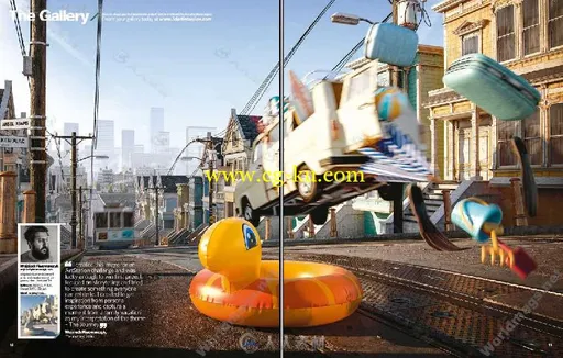 3D艺术家书籍杂志第105期+数字艺术资料包 3D ARTIST ISSUE 105 2017 + DIGITAL CON的图片1