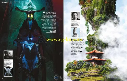 3D艺术家书籍杂志第105期+数字艺术资料包 3D ARTIST ISSUE 105 2017 + DIGITAL CON的图片3