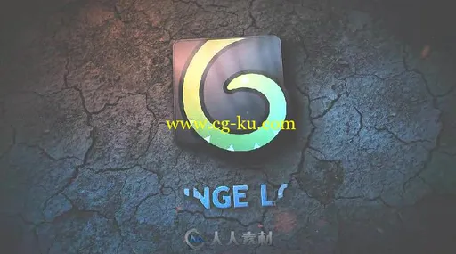 炫酷时尚暗黑杂渍流动标志显示LOGO演绎AE模板 Videohive Dark Grunge Logo 19603966的图片3