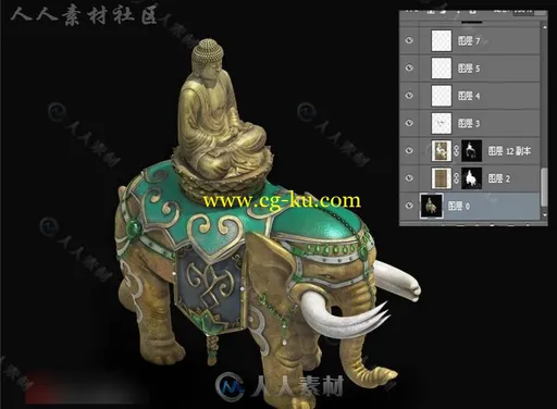【逍遥江湖】全套中式写实场景3D模型合辑的图片3