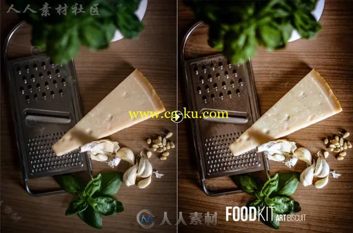 42款艺术食物Lightroom预设的图片2