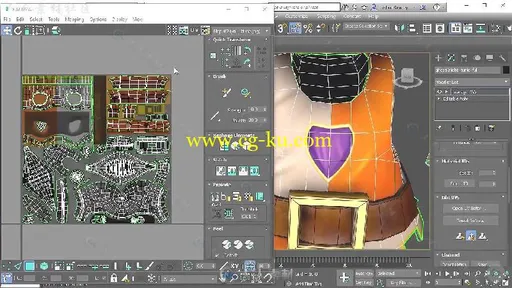 3dsmax中UV贴图布局技术视频教程 PLURALSIGHT 3DS MAX UV MAPPING FUNDAMENTALS的图片1