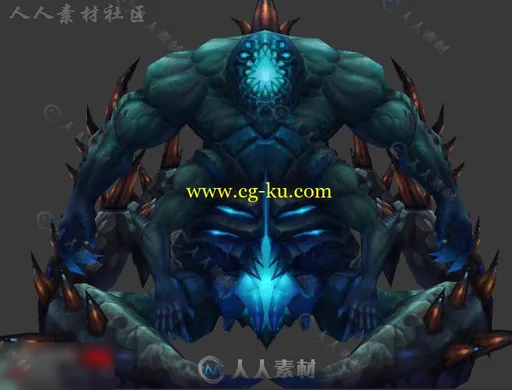 40个公司内部精品怪物npc文件3D模型合辑的图片1