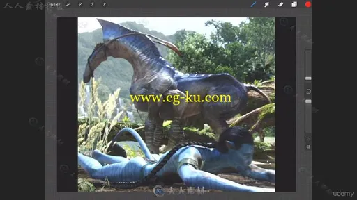 影视游戏概念生物设计绘画视频教程 UDEMY ULTIMATE CREATURE DESIGN AND CONCEPT C的图片12
