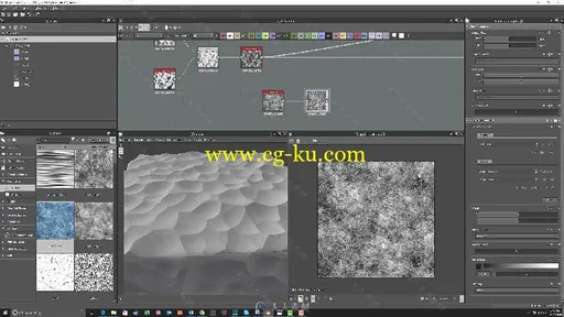Substance Designer沙石纹理制作视频教程 GUMROAD CREATING SAND WITH SUBSTANCE D的图片2