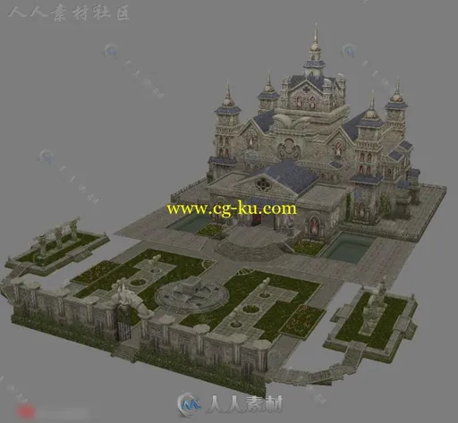 5套精品完美写实场景3D模型合辑的图片3
