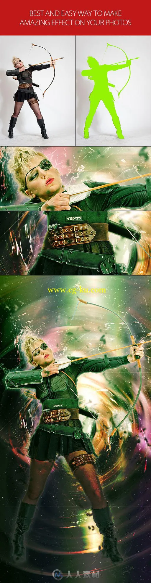 4个时尚专业完美PS动作的图片2