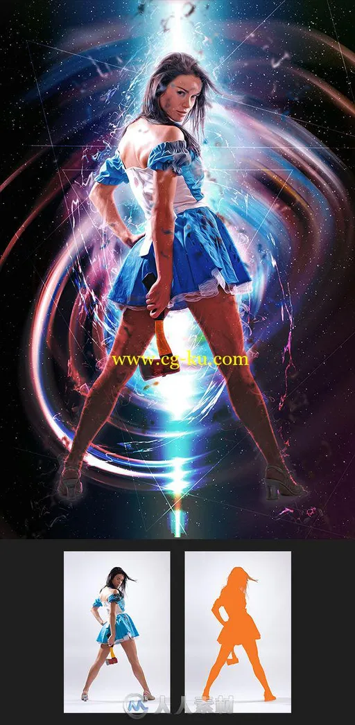 4个时尚专业完美PS动作的图片3