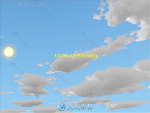3D容积云全屏着色器Unity游戏素材资源的图片2