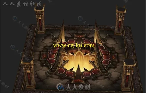 地下城守护者全套场景3D模型的图片2