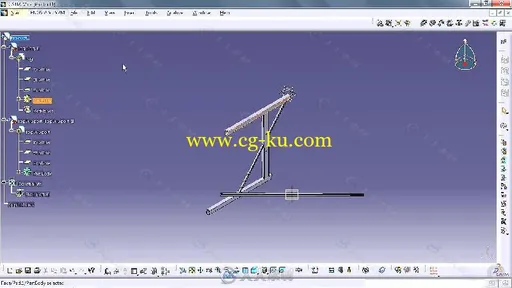 CATIA V5装配设计基础训练视频教程 PLURALSIGHT CATIA V5 ESSENTIALS ASSEMBLY DES的图片1