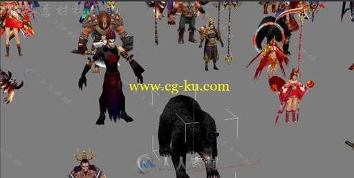 3D手游《烈魂传》整套3D模型的图片9