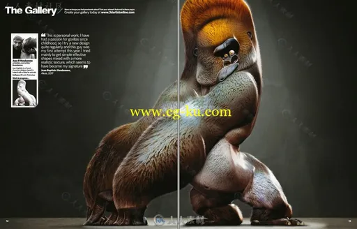 3D艺术家书籍杂志第106期+数字艺术资料包 3D ARTIST ISSUE 106 2017 + DIGITAL CON的图片1