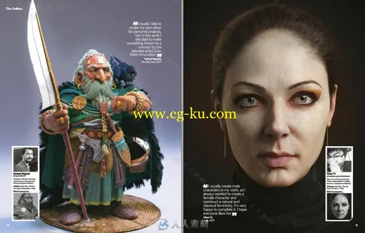 3D艺术家书籍杂志第106期+数字艺术资料包 3D ARTIST ISSUE 106 2017 + DIGITAL CON的图片2