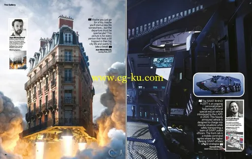 3D艺术家书籍杂志第106期+数字艺术资料包 3D ARTIST ISSUE 106 2017 + DIGITAL CON的图片3