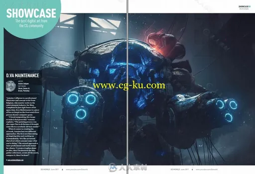 3D世界艺术杂志2017年6月刊 3D WORLD JUNE 2017的图片1
