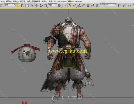 《神雕侠侣》全套角色动场景动画原画和贴图3D模型的图片2