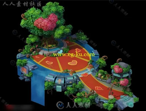 《长江七号》场景资源3D模型的图片1
