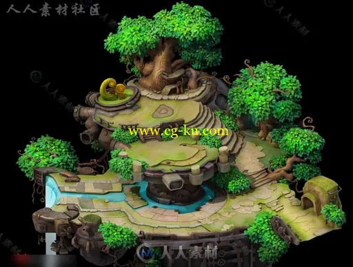 《长江七号》场景资源3D模型的图片3