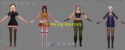 精品手游【全民枪战】整套3D模型的图片5