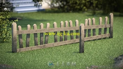 各式各样的简单围栏3D模型合辑的图片8