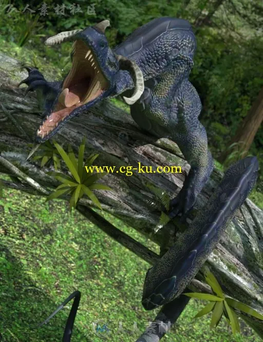 古老强大的原始巨龙3D模型合辑的图片2