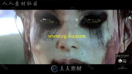 冒险血腥的战斗场景和恐怖的女性3D模型合辑的图片9