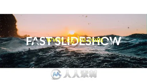 创意动感照片快速转换展示幻灯片相册动画AE模板 Videohive Fast Slideshow 19810090的图片1