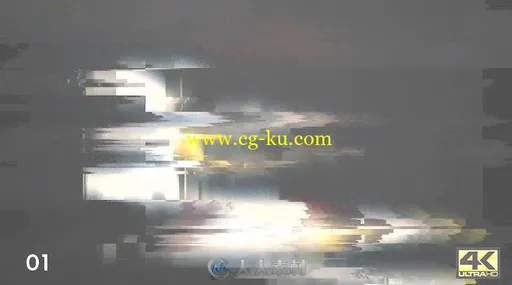 未来科幻信号损坏标志显示LOGO演绎AE模板 Videohive Glitch Logo Pack 19801525的图片2
