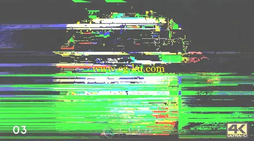 未来科幻信号损坏标志显示LOGO演绎AE模板 Videohive Glitch Logo Pack 19801525的图片3