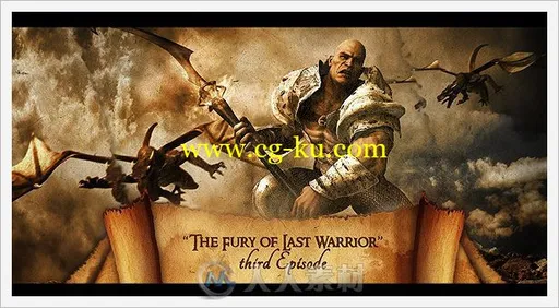 史诗古老黄皮纸展示影视预告片视频包装AE模板Videohive Epic Story Trailer 12677的图片2