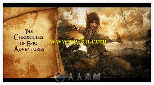 史诗古老黄皮纸展示影视预告片视频包装AE模板Videohive Epic Story Trailer 12677的图片3