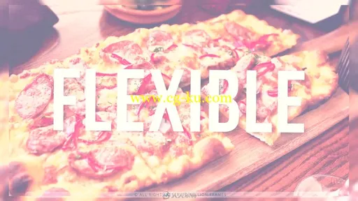 时尚动感美丽食物照片展示幻灯片相册动画AE模板 Videohive Slideshow 19810090的图片3