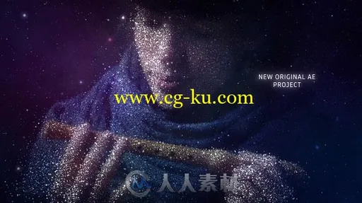 梦幻太空美丽繁星粒子组合照片显示幻灯片AE模板Videohive StarWay Space Slidesho的图片3