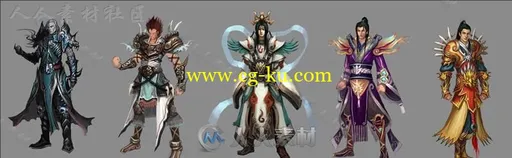 《洪荒神话》全部主角坐骑宠物怪物3D模型的图片2