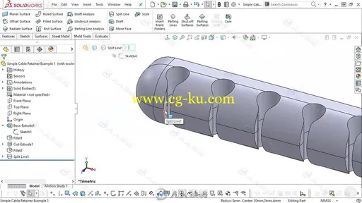 Solidworks中3D打印模型技术视频教程 PLURALSIGHT SOLIDWORKS MOLD TOOLS 3D PRINT的图片1