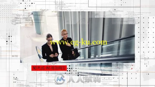 酷炫高科技地图目标点指示视频开场AE模板Videohive Target Map Slideshow 19682的图片3