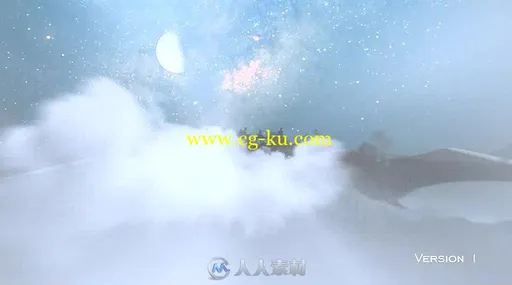 夜晚寺庙视觉缩放冲击效果幻灯片斋月节日视频开场AE模板Videohive Universe Zoom的图片3