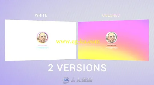时尚创意空间旋转照片展示3D画廊幻灯片相册动画AE模板Videohive Instagram Promo的图片2