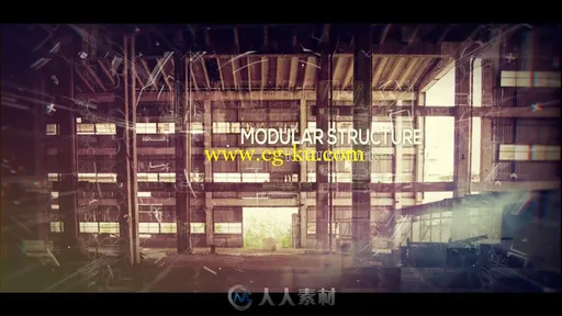 超酷抽象视差照片展示幻灯片影视片头AE模板Videohive Abstract Cinematic Paralla的图片3