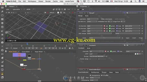 Nuke战斗机爆炸特效技术实例训练视频教程 Pluralsight NUKE’s Deep Compositing P的图片6