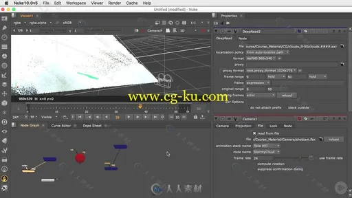 Nuke战斗机爆炸特效技术实例训练视频教程 Pluralsight NUKE’s Deep Compositing P的图片7