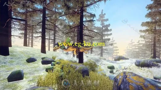 可爱的动漫海里卡通龙角色3D模型Unity游戏素材资源的图片11