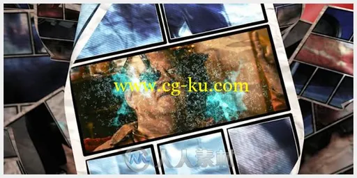 史诗炫酷漫画效果影视片头视频包装AE模板 Videohive Comics Forever 7303347的图片2