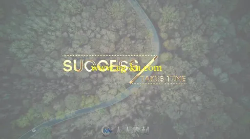 现代企业金属质感黄金粒子标题动画AE模板Videohive Corporate Golden Titles V.3的图片3